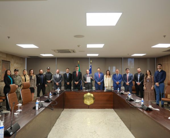 TJGO, MPGO e SSP GO firmam cooperação para leilão de veículos e bens apreendidos em Goiás