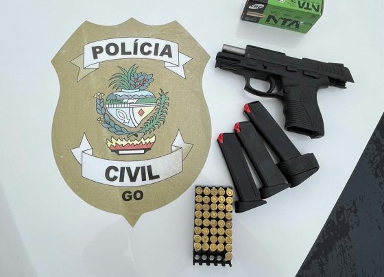 PCGO cumpre mandado por violência doméstica e apreende arma de fogo em Itapaci