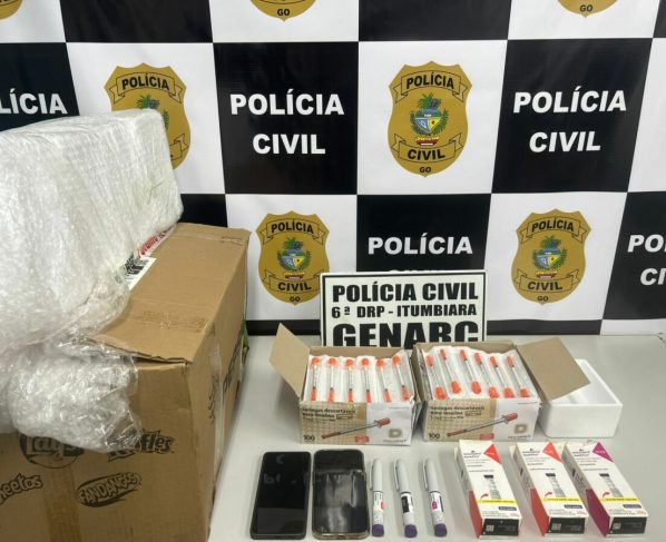 PCGO deflagra operação e prende mulher por envio ilegal de canetas emagrecedoras a outros estados