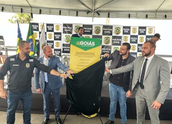 PCGO inaugura nova sede da Delegacia de Polícia de Rialma