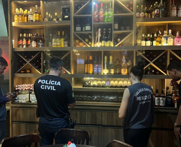 PCGO intensifica Operação Metanol em Uruaçu e apreende bebidas irregulares