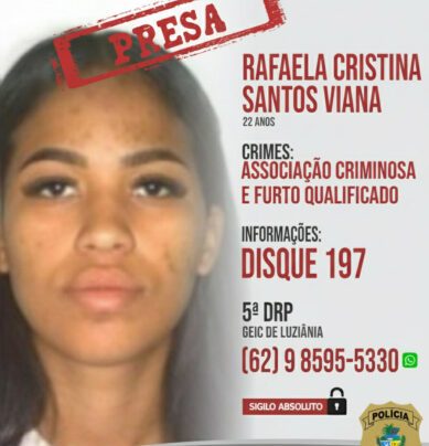 PCGO prende duas mulheres de associação criminosa especializada em furtos no entorno do DF