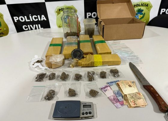 PCGO prende homem por tráfico de drogas na modalidade “delivery” em Cristalina
