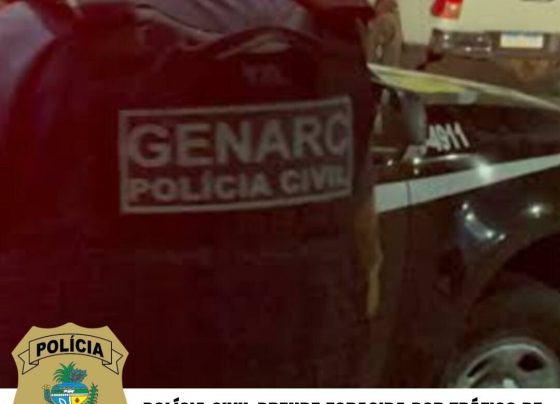 Polícia Civil prende foragida da Justiça por tráfico de drogas em Rio Verde