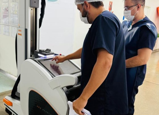 Novos aparelhos de raio-x digitais portáteis possibilitam a realização de exames à beira leito e reduzem em até 64% o tempo do procedimento