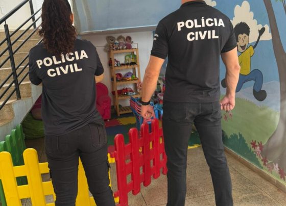 PCGO cumpre mandado em distribuidora de bebidas por suspeita de armazenamento de pornografia infantil