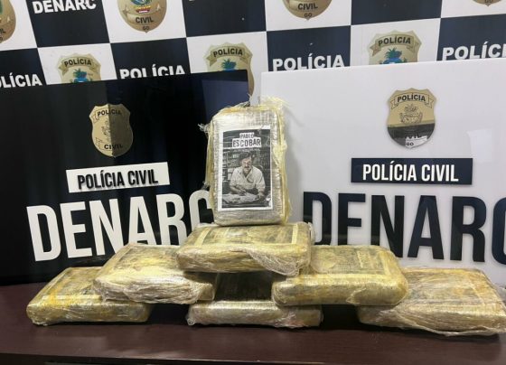 PCGO prende jovem com 8 kg de skunk durante Operação Narke 5 em Goiânia