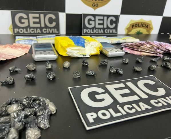 PCGO desarticula ponto de venda em distribuidora 24h de Luziânia