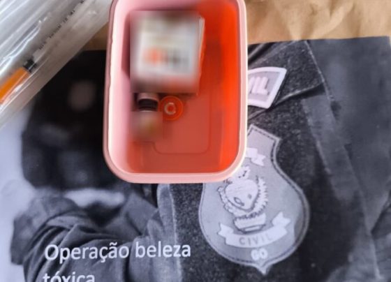 PCGO e PMGO apreendem grande quantidade de medicamentos ilegais para emagrecimento e prendem duas mulheres em Chapadão do Céu