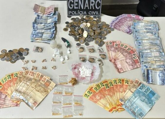 PCGO prende mãe e filho por tráfico de drogas em Águas Lindas