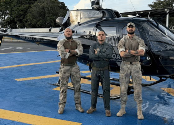 Piloto da PCGO conclui formação técnica em helicóptero na Divisão de Operações Aéreas da PCDF