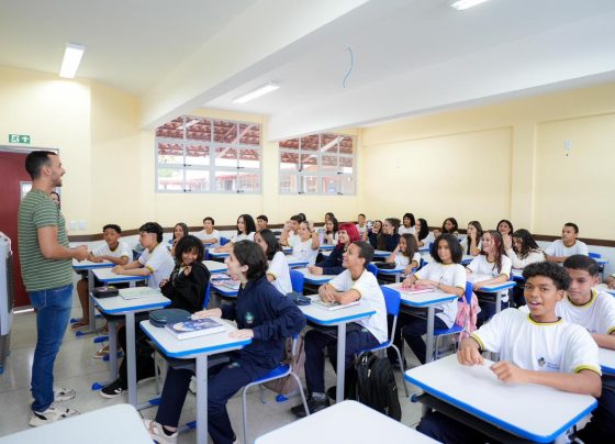 Inauguração de escola em Aparecida abre ano letivo de 2026