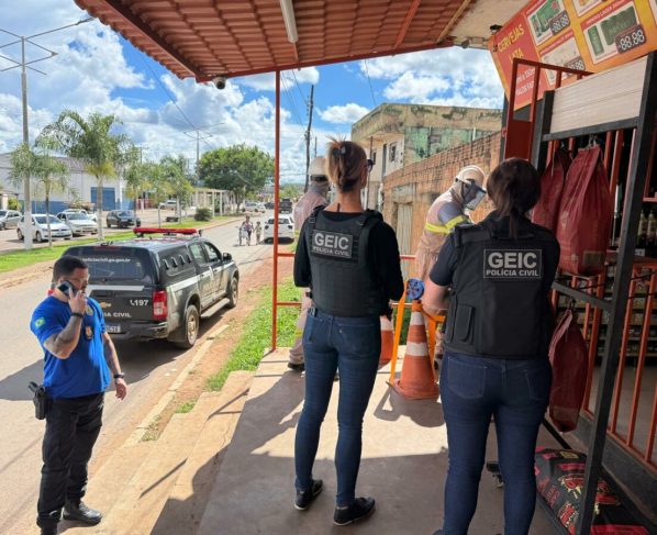 Operação Integrada reprime furto de energia elétrica e autua proprietário em flagrante em Luziânia