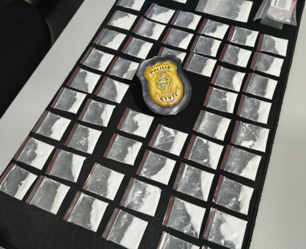 PCGO em ação integrada prede investigado por tráfico de drogas em Santa Helena de Goiás