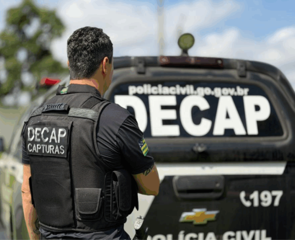 PCGO prende condenado por homicídio com mandado expedido pela Justiça do Tocantins
