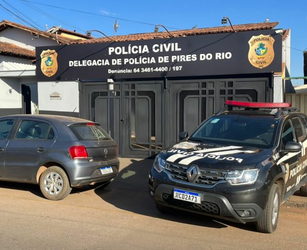 PCGO prende investigados por furto de R$ 30 mil a loja de eletrônicos em Pires do Rio