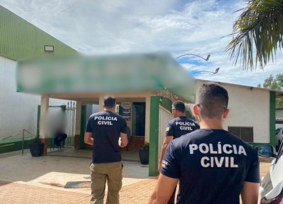 Polícia Civil cumpre ordem judicial de interdição de frigorífico de Inhumas por poluição ambiental