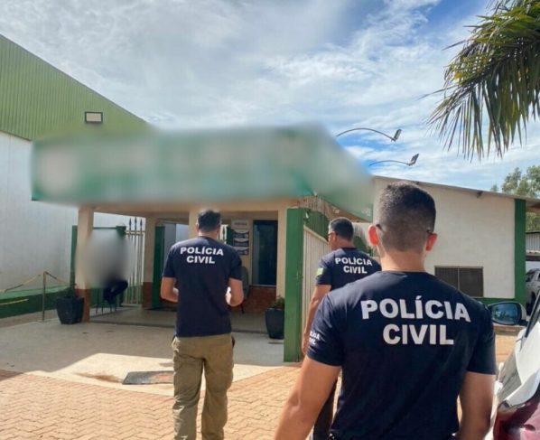 Polícia Civil cumpre ordem judicial de interdição de frigorífico de Inhumas por poluição ambiental