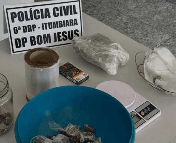Polícia Civil prende investigado por tráfico de drogas em Bom Jesus de Goiás