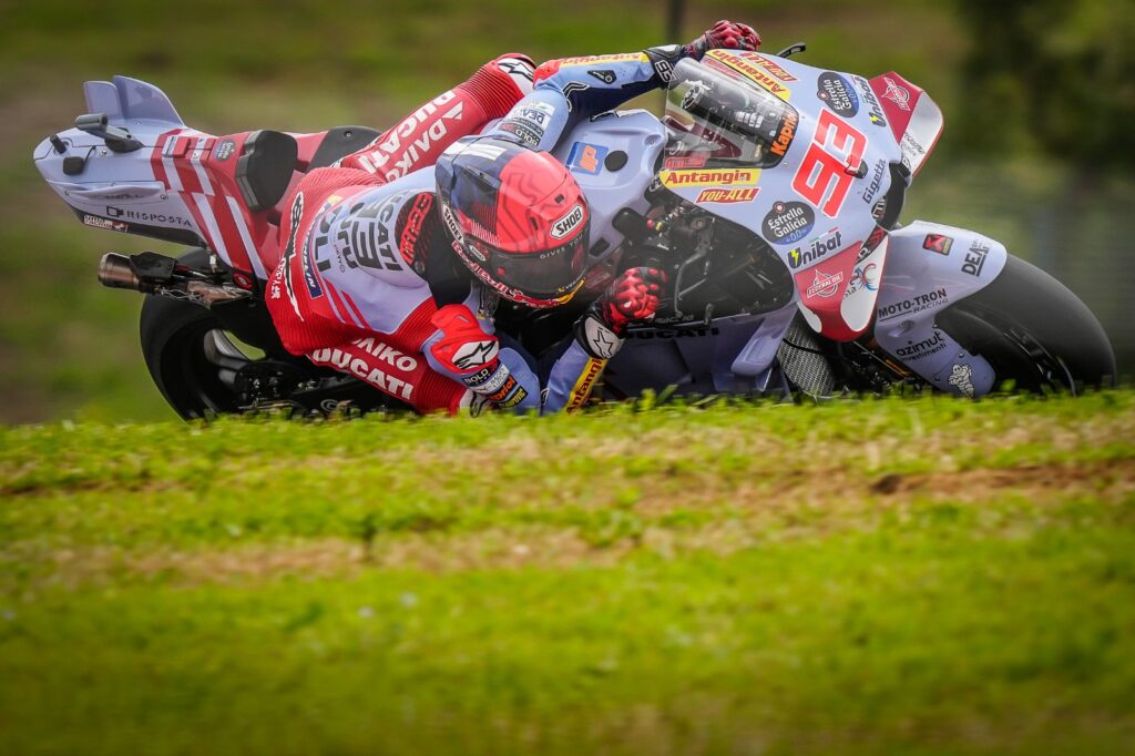 Credenciamento de imprensa para cobertura do MotoGP Goiás termina dia 19 - Piloto de MotoGP na pista