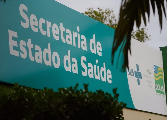 Governo de Goiás publica edital de concurso para Fiscal de Saúde Pública, com salários de R$ 10 mil - Fachada da SES
