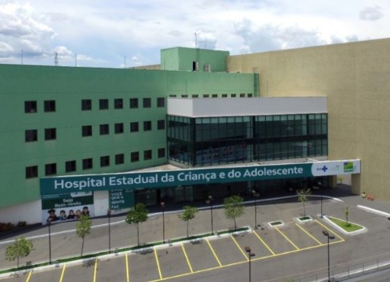 Fachada do Hecad, em Goiânia.