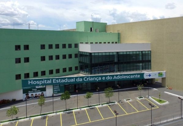Fachada do Hecad, em Goiânia.