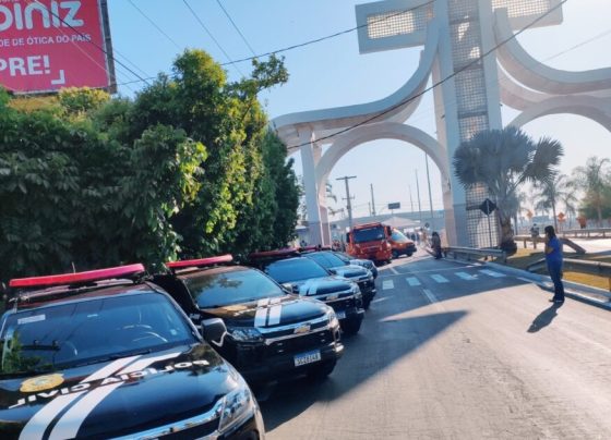 Governo de Goiás reforça segurança da Romaria 2026 com videomonitoramento e delegacias móveis - viaturas da Polícia Civil