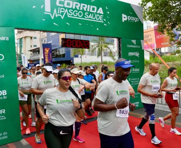 Participantes da Corrida Ipasgo Saúde