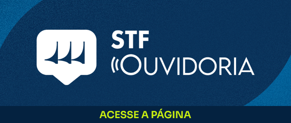Banner na cor azul com o texto